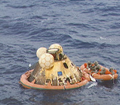 Apollo 11 recovery in Pacific